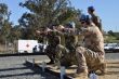 Vazstvo v streleckch saiach a zveren zhromadenie pred plnovanou rotciou v rmci misie UNFICYP na Cypre
